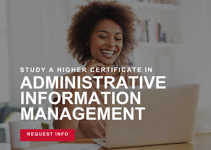 Higher Certificate in Administrative Information Management